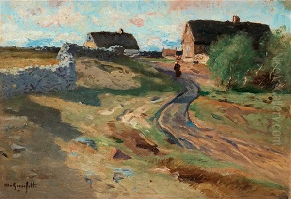 Landskap Med Mur - view 1