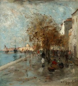 Venetianskt Kajmotiv by Wilhelm von Gegerfelt