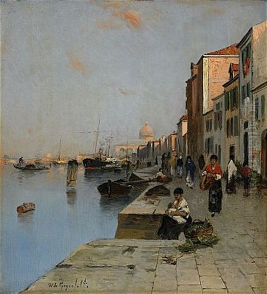 Venedig I Aftonrodnad - view 1