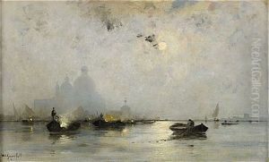 Venedig I Mansken by Wilhelm von Gegerfelt