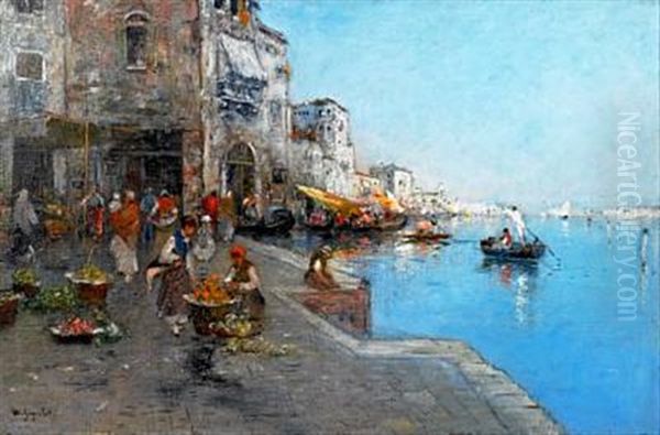 A Venezian Market - view 1