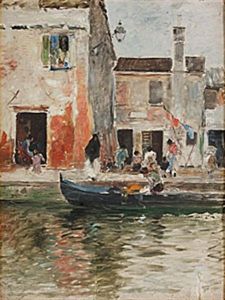 Venetianskt Motiv by Wilhelm von Gegerfelt