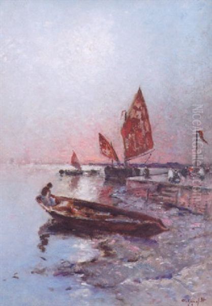 Medelhavsvy Over Hamn - view 1