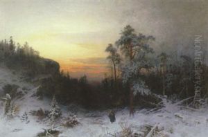 Vandrare I Vinterlandskap Vandrare I Vinterlandskap