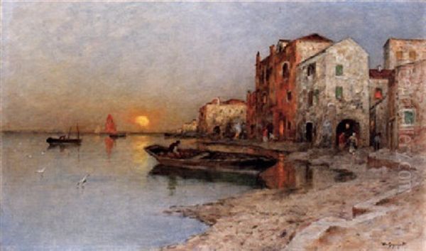 Venedig I Soluppgang - view 1