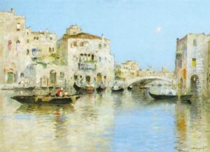 Canal Grande, Venedig by Wilhelm von Gegerfelt