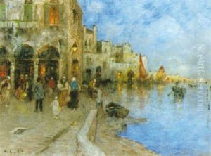 Skymning I Venedig Skymning I Venedig