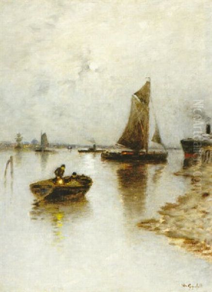 Tidig Gryning I Hamnen - view 1