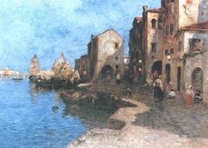 Aftonstamning, Venedig Aftonstamning, Venedig