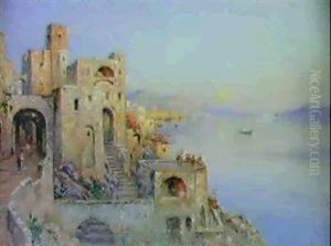I Lago Maggiore by Wilhelm von Gegerfelt