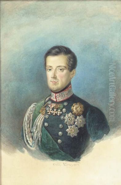 Portrait Of Carlo Alberto, King Of Sardinia (1798-1849) - view 1