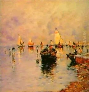 Hamnmotiv Fran Venedig