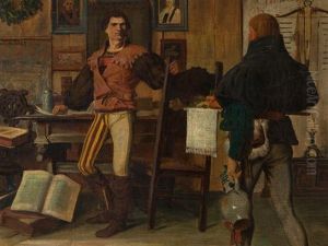 Luther On The Wartburg by Carl Gehrts