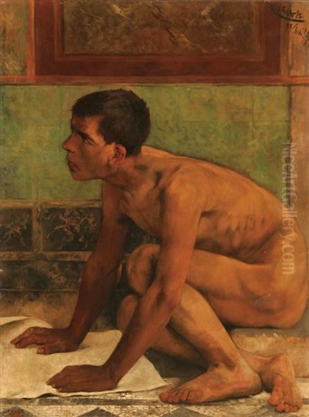 A Roman Slave Boy - view 1