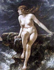 Diana Beim Bade by Augustin Caspar Geiger