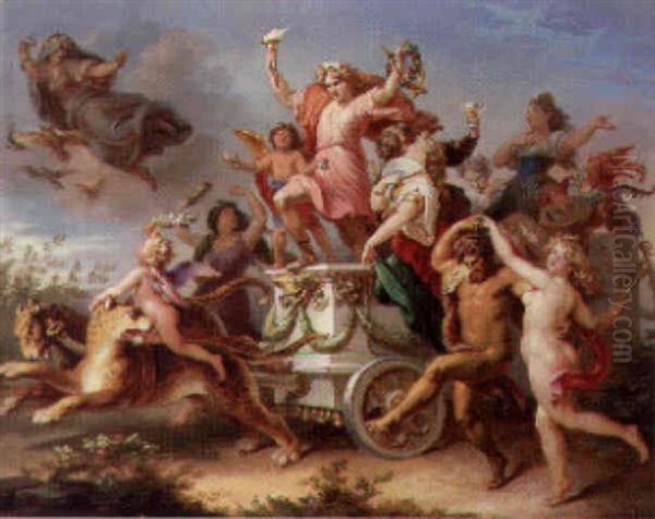 A Baccanalian Procession - view 1
