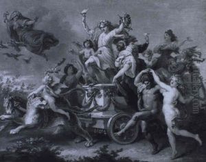 Bacchantenzug by Carl Joseph Geiger