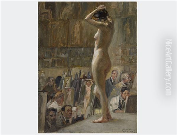 Standing Nude Model - view 1