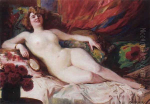 A Reclining Female Nude - view 1