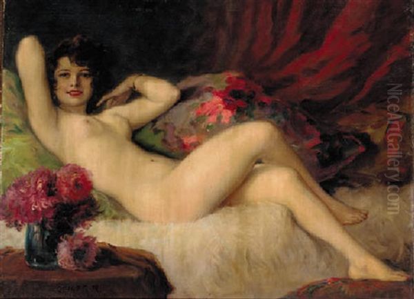 A Reclining Female Nude - view 1