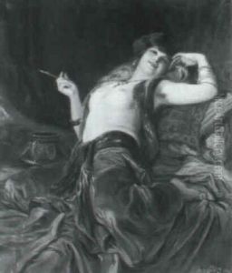Reclining Woman by Richard Geiger
