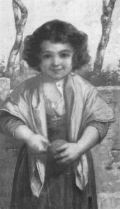 A Young Gypsy Girl by Richard Geiger