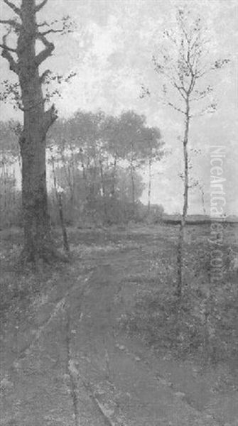 An Der Quelle (olga Lichtenfels Auf Einer Bank Im Park) - view 1