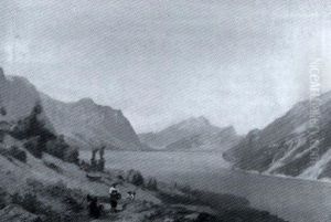 Sommerlandschaft Am Vierwaldstattersee by Johann-Joseph Geisser