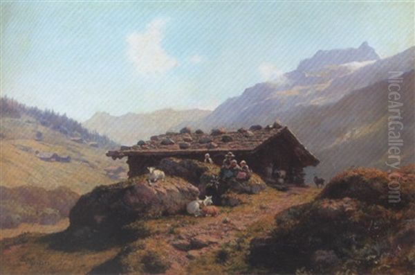 Auf Der Ziegenalp - view 1