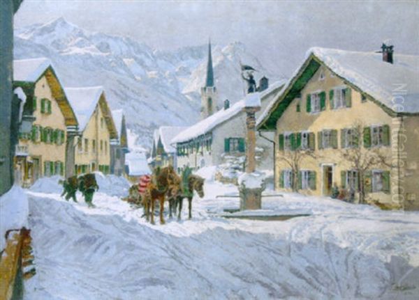Floriansplatz In Partenkirchen - view 1