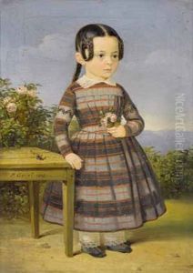 Madchen Mit Rosenstrausschen Madchen Mit Rosenstrausschen