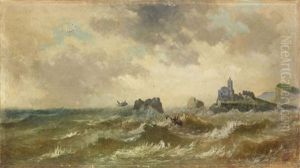 Tempesta A Portovenere by Lorenzo Gelati