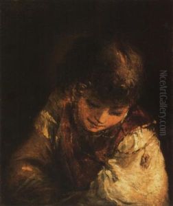 Fiu Mellkepe (az Ifju David) - Boy Portrait by Aert De Gelder