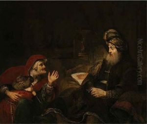 Sarah Demanding From Abraham The Banishment Of Hagar And Ishmael