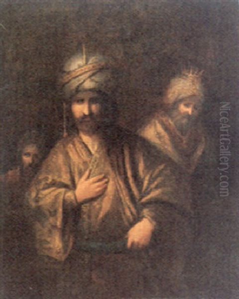 Haman And Ahasver(?) - view 1