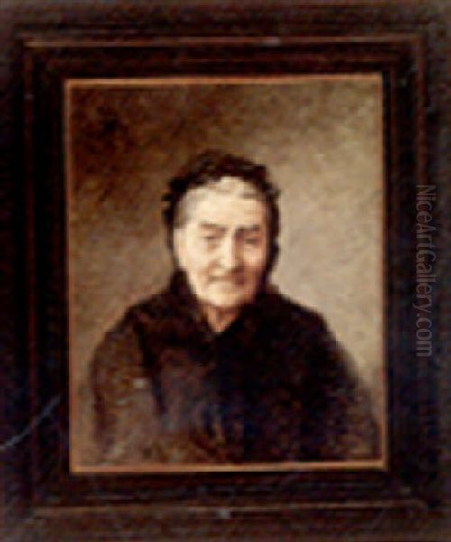 Portraet Af Aeldre Kvinde - view 1