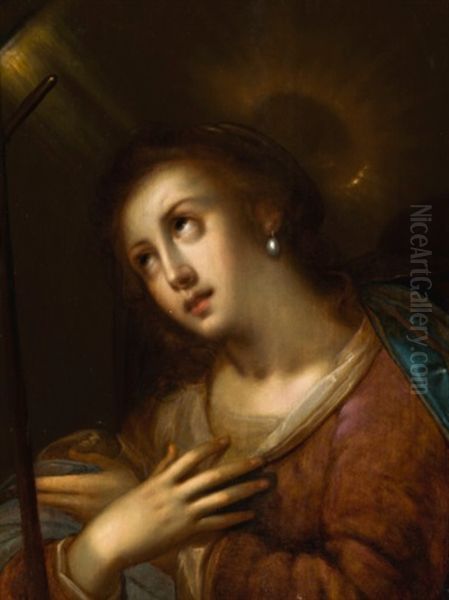 The Virgin In Prayer - view 1