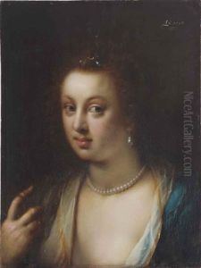 Portrait Of A Young Woman As Berenice by Gortzius Geldorp