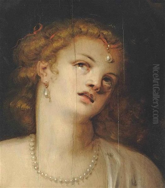 Head Of A Lady, A Fragment - view 1