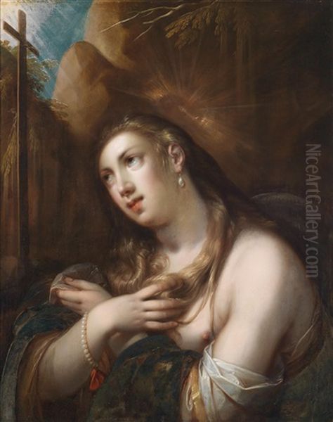Die Busende Heilige Maria Magdalena - view 1