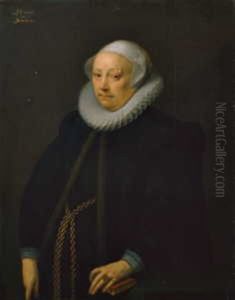 Bildnis Einer Kolner Patrizierin by Gortzius Geldorp