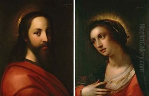 Christ (+ The Virgin Mary; Pair) Christ (+ The Virgin Mary; Pair)
