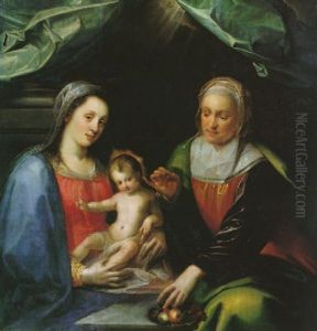 Anna Selbdritt by Gortzius Geldorp