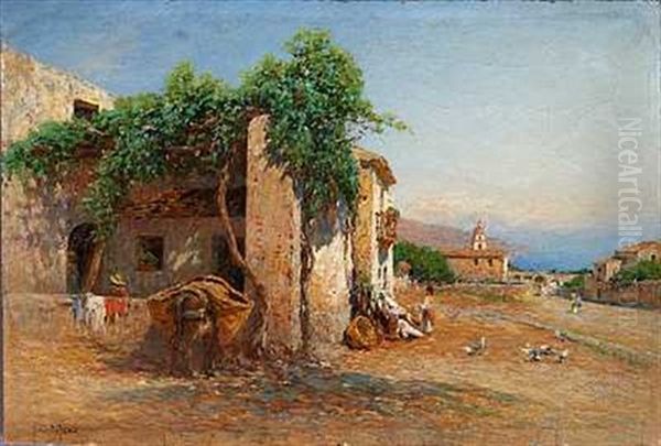 Landsbysceneri Fra Sicilien - view 1