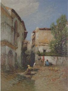 Mediterranean Village by Otto Geleng