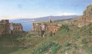 The Amphitheater At Taormina, Sicily