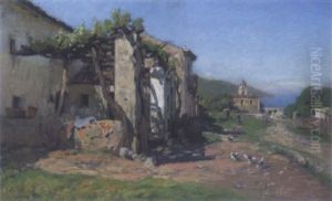 Bauernhaus Oberhalb Des Amphitheaters Von Taormina