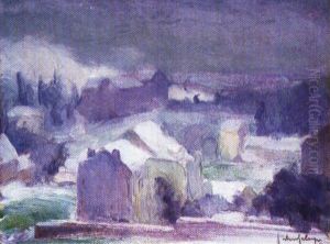 Matin Neigeux by Gaston Geleyn