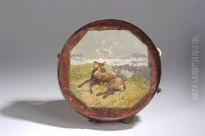 Coq De Bruyere Et Chamois