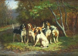 Chiens Courant Au Relais